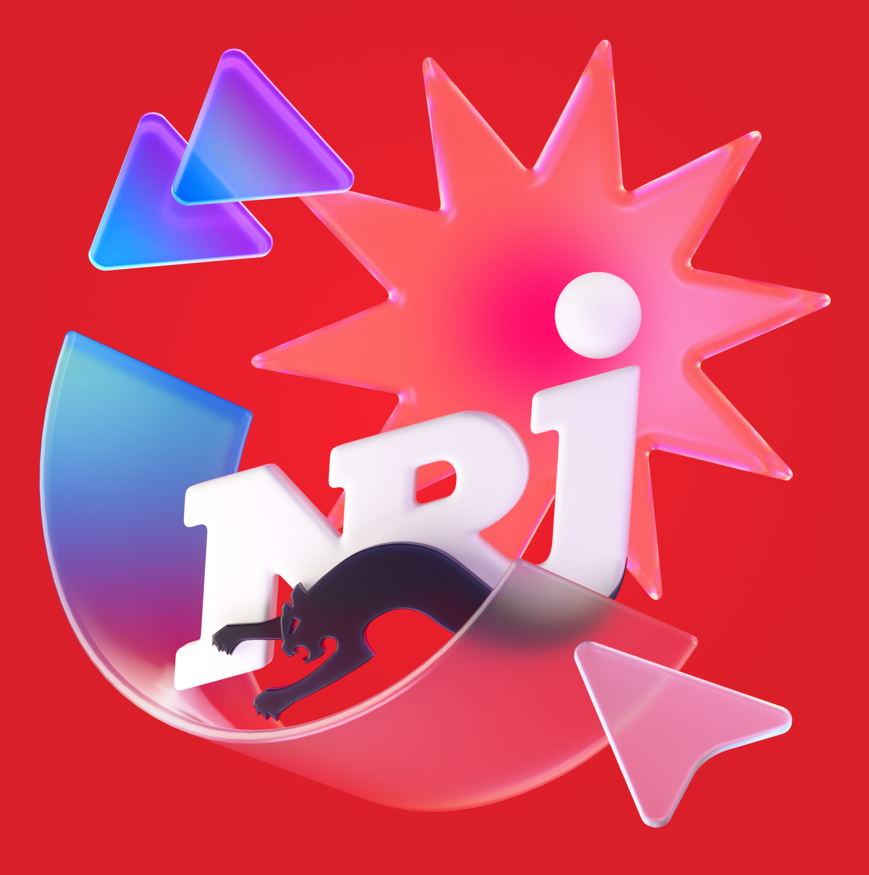 Example of Website radio NRJ