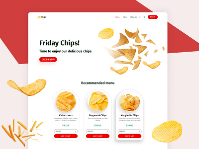 Chips Order Webpage