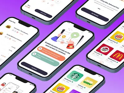 Pickmee - Food Delivery App UI 🍔🚚 appdesign cleandesign deliveryapp designinspiration foodapp fooddeliveryapp minimalistic mobileappdesign modernui pickmee responsivedesign ui uiux userexperience ux