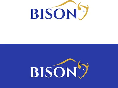 Bison logo design (simple logo)