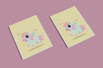 Cute unicorn design graphic design illustration vector