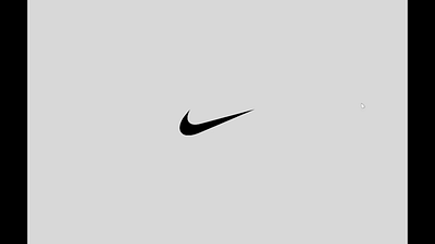 Concept of The Nike website animation branding design minimal ui ux web