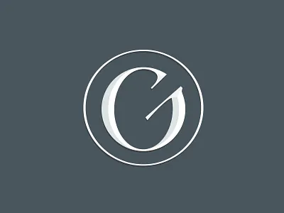 Ivory G g letter logo vector