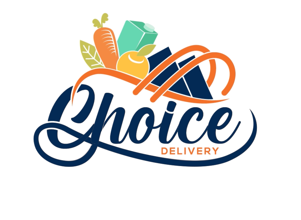 Choice Delivery - Logo Animation 3d animation branding custom delivery design graphic design graphics groceries illustration logo logo animation motion graphics ui ux vector