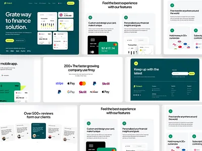 Finance Website app banking digital banking finance fintech global transactions innovating finance investment landigpage management money mordan payments saas seamless transcations ui walth web website