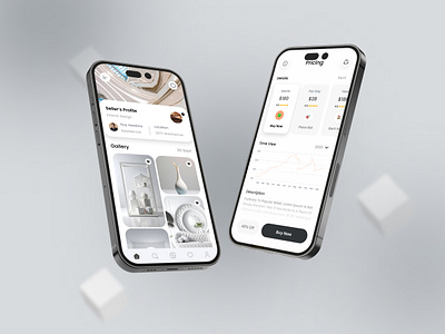 Modern UI/UX Mobile App Design app design clean clean ux design ecommerce app design figma ui design interior design app marketplace ui minimal uiux design mobile app ui design modern ui kit ui uiux ux