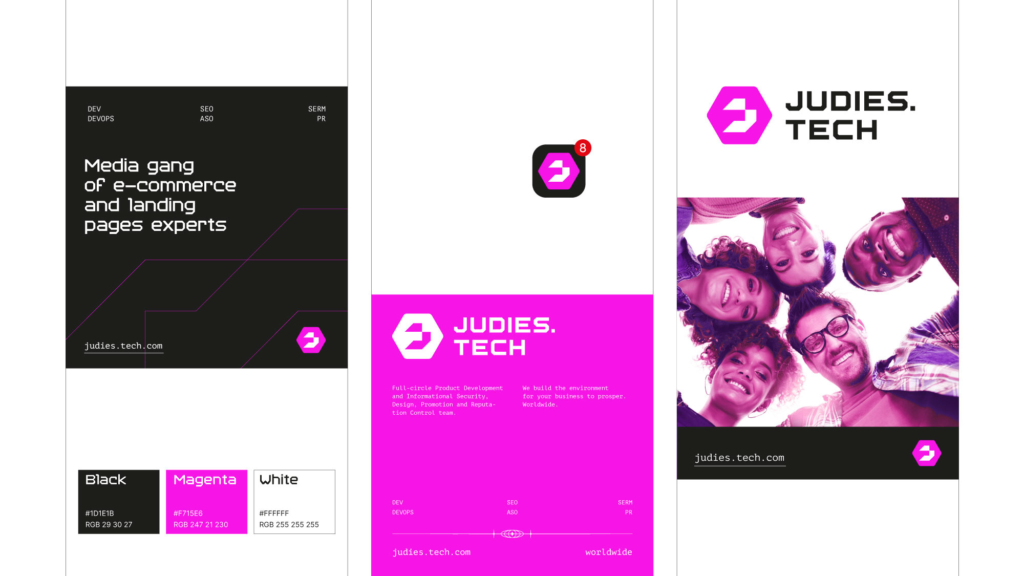 Tech and clean brand identity brand design brand identity branding clean cyberpunk design logo minimalist seo techno айдентика лого логотип фирменный стиль