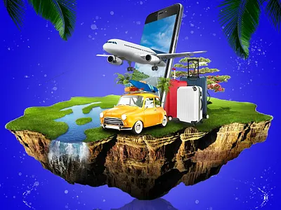 social media design for travel agency