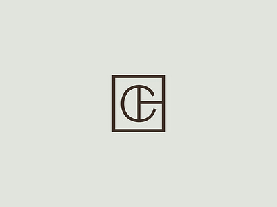 Corey House Monogram branding logo design concept mark monogram visual identity