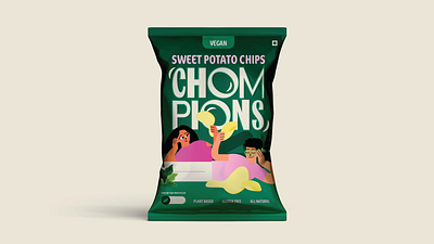 Branding And Packaging branding chips graphic design logo packaging snack