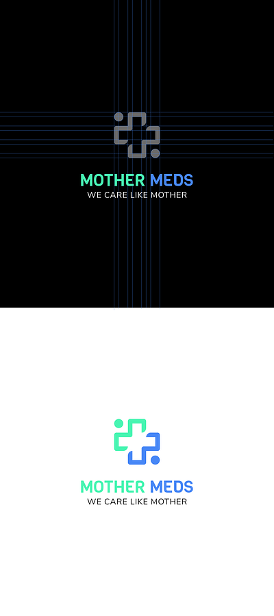 Mother Meds Logo Design (Jan 2021) brand branding design health illustration logo medicare medicines