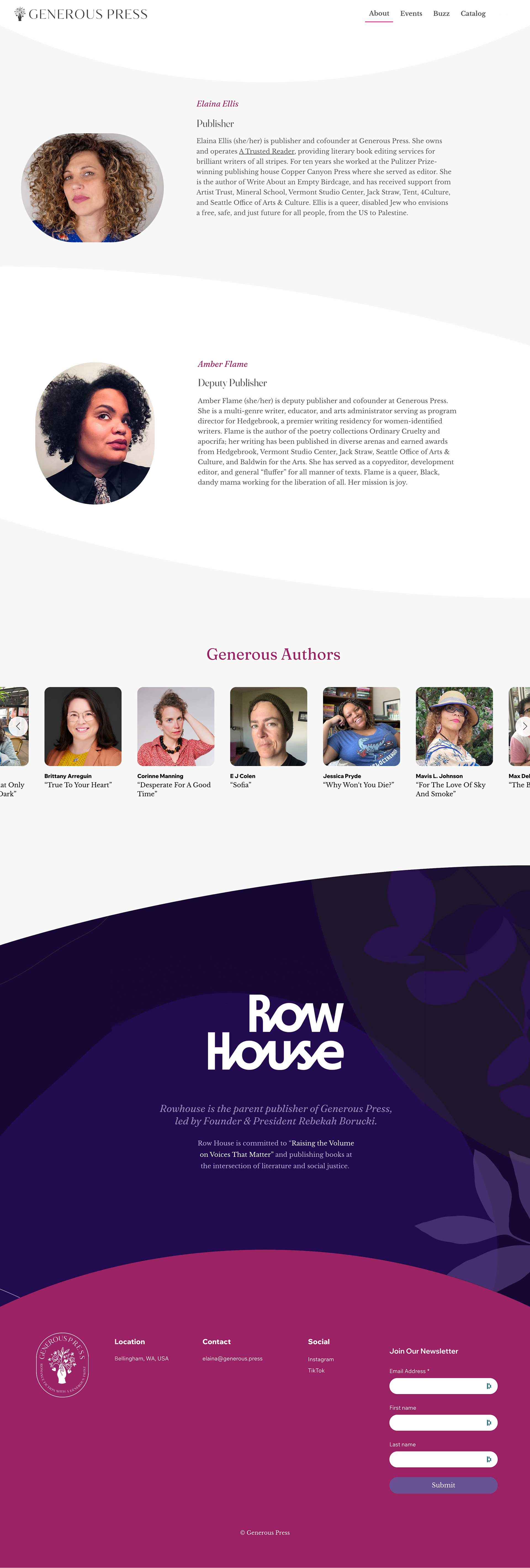 Example of Website Design