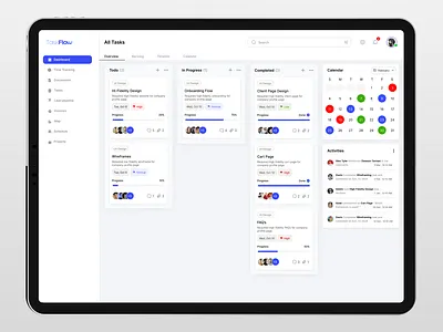 Kanban Board-Tasker App Design Concept 3d animation branding graphic design kanban board logo motion graphics task board tasker ui