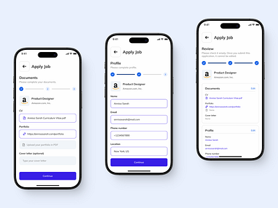 Gareer - Apply Jobs | Job Finder App UI Kit design exploration exploration design graphic design job finder job finder app job vacancy job vacancy app mobile app mobile design mobile uiux template design ui ui design ui kit ui kit template uiux uiux design ux ux design