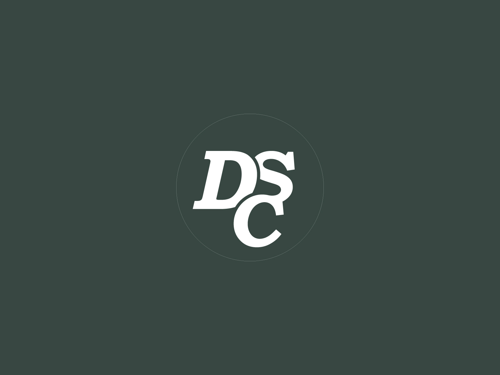 Example of Initial Monogram Lettermark Logo Design