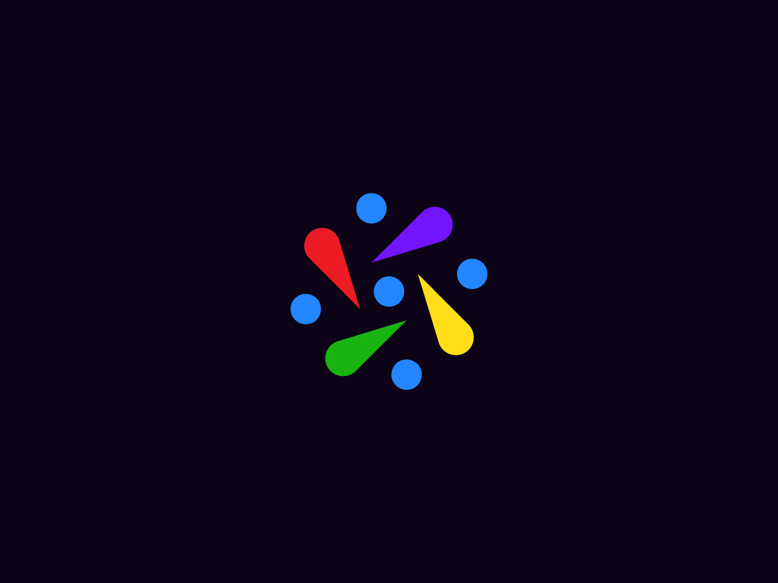Example of Event, Colab, Teamwork, Chat Logo Design