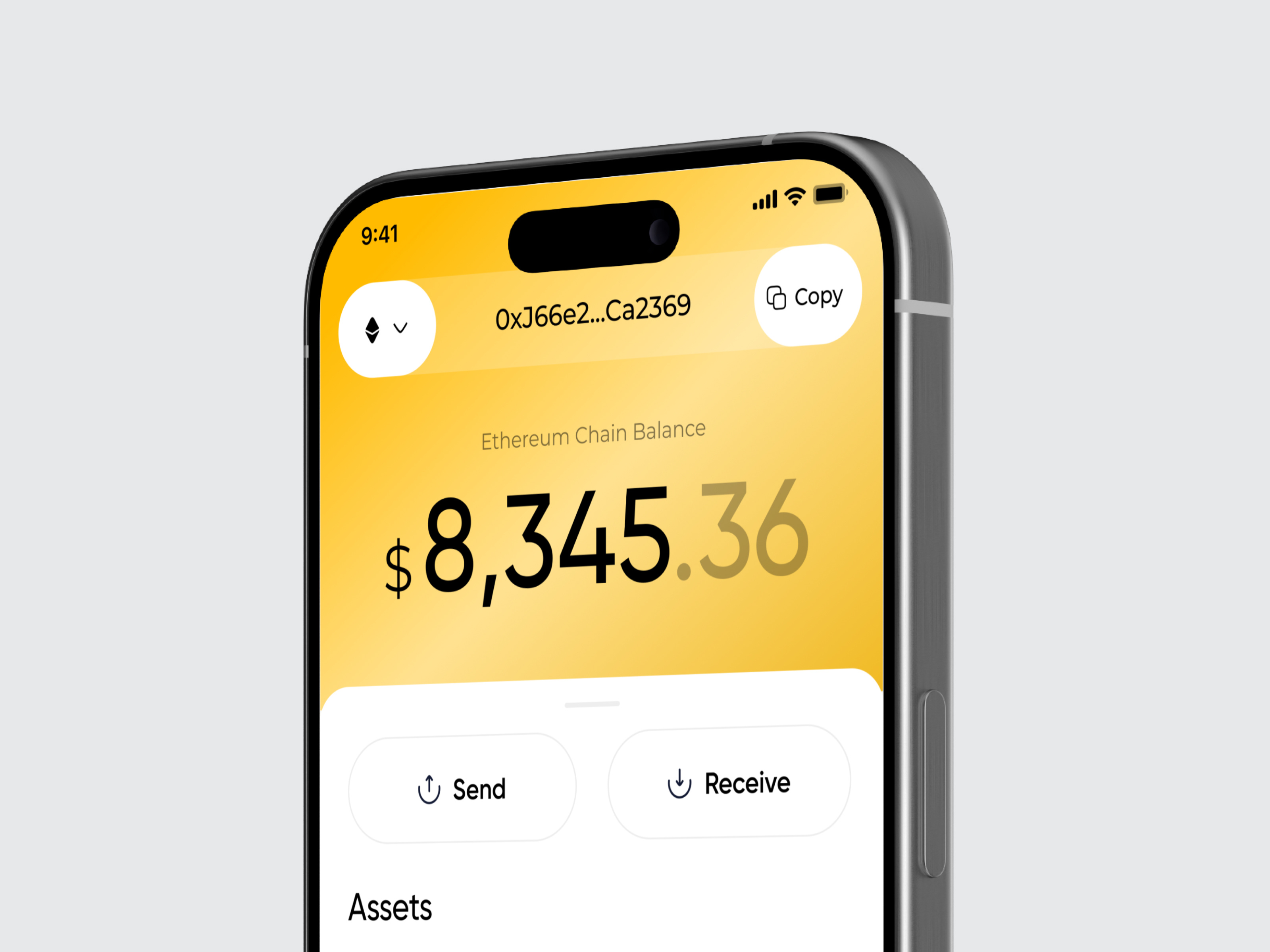 Example of Crypto Wallet App