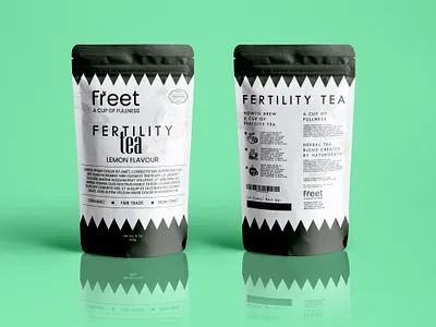 Premium Blend Tea Pouch Design branding graphic design graphic design by habib packaging pouch bag pouch design pouch packaging premium quality pouch bag premium tea pouch bag tea blend web design by habib web dev habib webdev habib webdevhabib www.webdevhabib.com