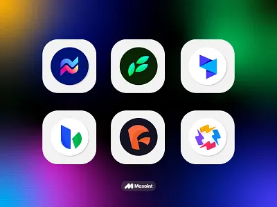 Modern Logo Collection, Tech Logo Collection, Saas Logos blockchain branding crypto design gradient icon logo logomark logotype loogcollection mark maxoint modernlogo monogram nft saas startuplogo tech techlogo vector