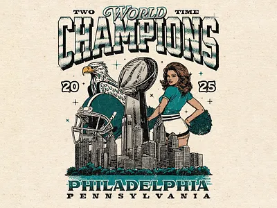 Philadelphia Eagles Design american football branding champions cheerleader design eagles football graphic design illustration jalen hurts merchandise nfl philadelphia eagles saquon barkley sports super bowl t shirt design vector