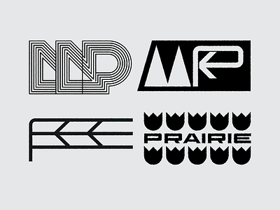 Mtn Prairie Beer Co Logo Marks beer branding design folk graphic design icon icons illustration logo mountains prairie thick lines thin lines