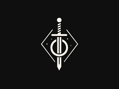 Sword of Destiny logo sword vector