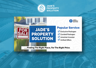 Jade Property Solution branding graphic design logo