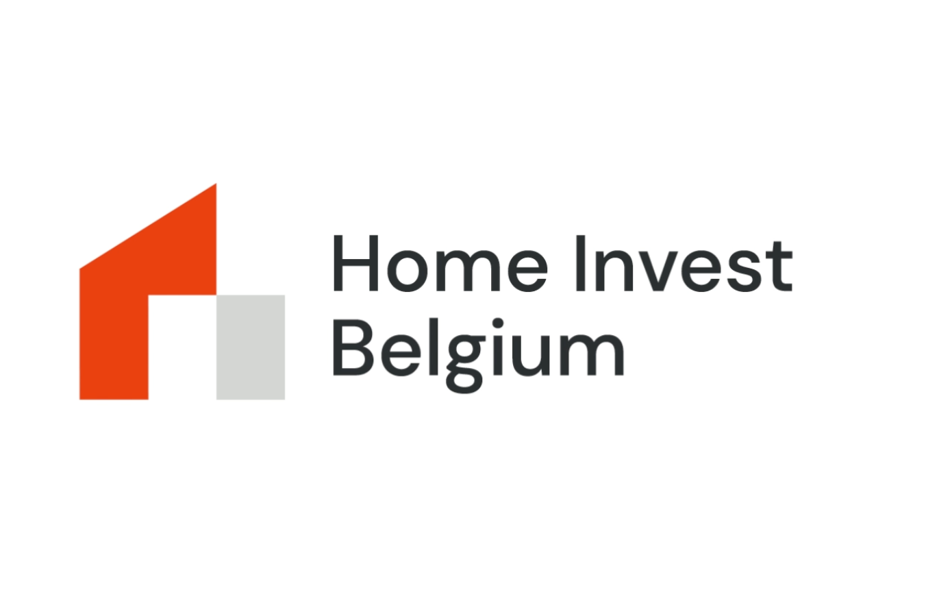 Home Invest Belgium - Logo Animation animation branding business logo business logo animation custom design graphic design graphics illustration investment logo structure ui ux vector