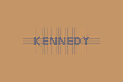 Kennedy - Type Grid branding design font graphic design grid logo logo design print type typeface typography vector