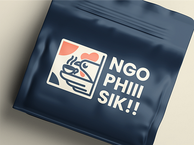 NGO PHII SIK!! brand coffee design illustration logo logodesign vector