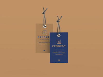 Kennedy - Label Tag branding design graphic design label tag logo logo design print vector