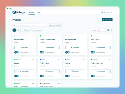 Hubway Connect API builder api dashboard desktop low code outsystems ui ux web app