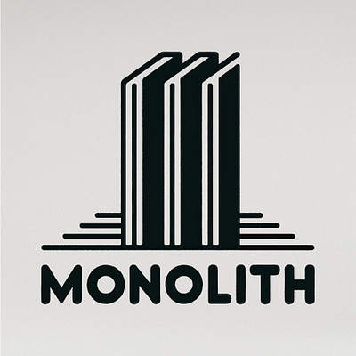 MONOlith branding character design design graphic design icon illustration logo