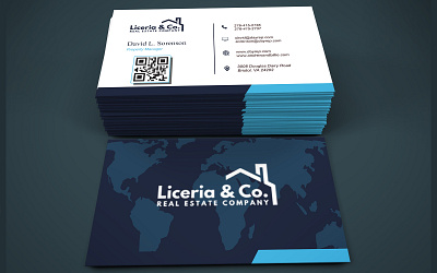 Business Card Template 187 software