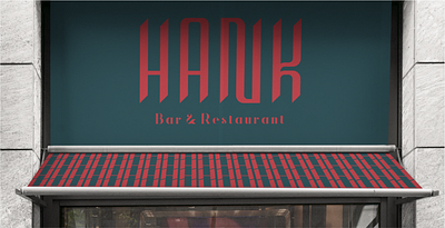 Hank - Brand Design branding design graphic design logo logo design packaging print resturant t shirt