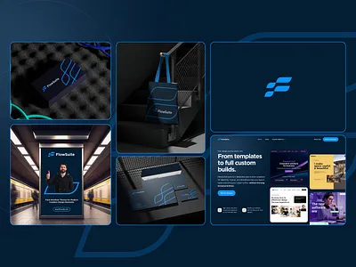 FlowSuite branding framer logo product design templates ui uxui web design webflow wordpress
