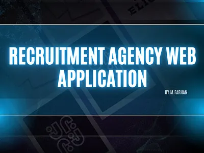 Recruitment Agency App | UI Design Concept application design attrative design creative design creative thinking design research design thinking designsystem moderndesign recruitment recruitmentapp uiconcept uidesign user research userexperience ux design web app web application webapp