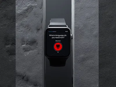 Translator App, watchOS (Concept) 3d apple automation branding cards concept design figma illustration logo motion design motion graphics translate ui uidesign uiux voice app watchos watchos design webdesign