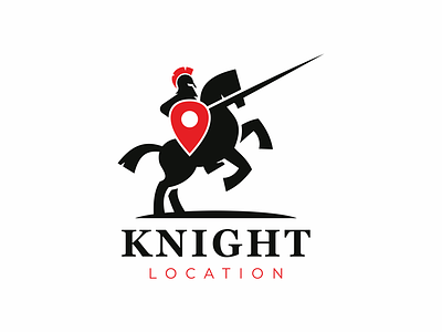 knight location knight location logo pin
