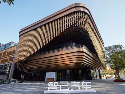 IM Motors brand launch event branding graphic design