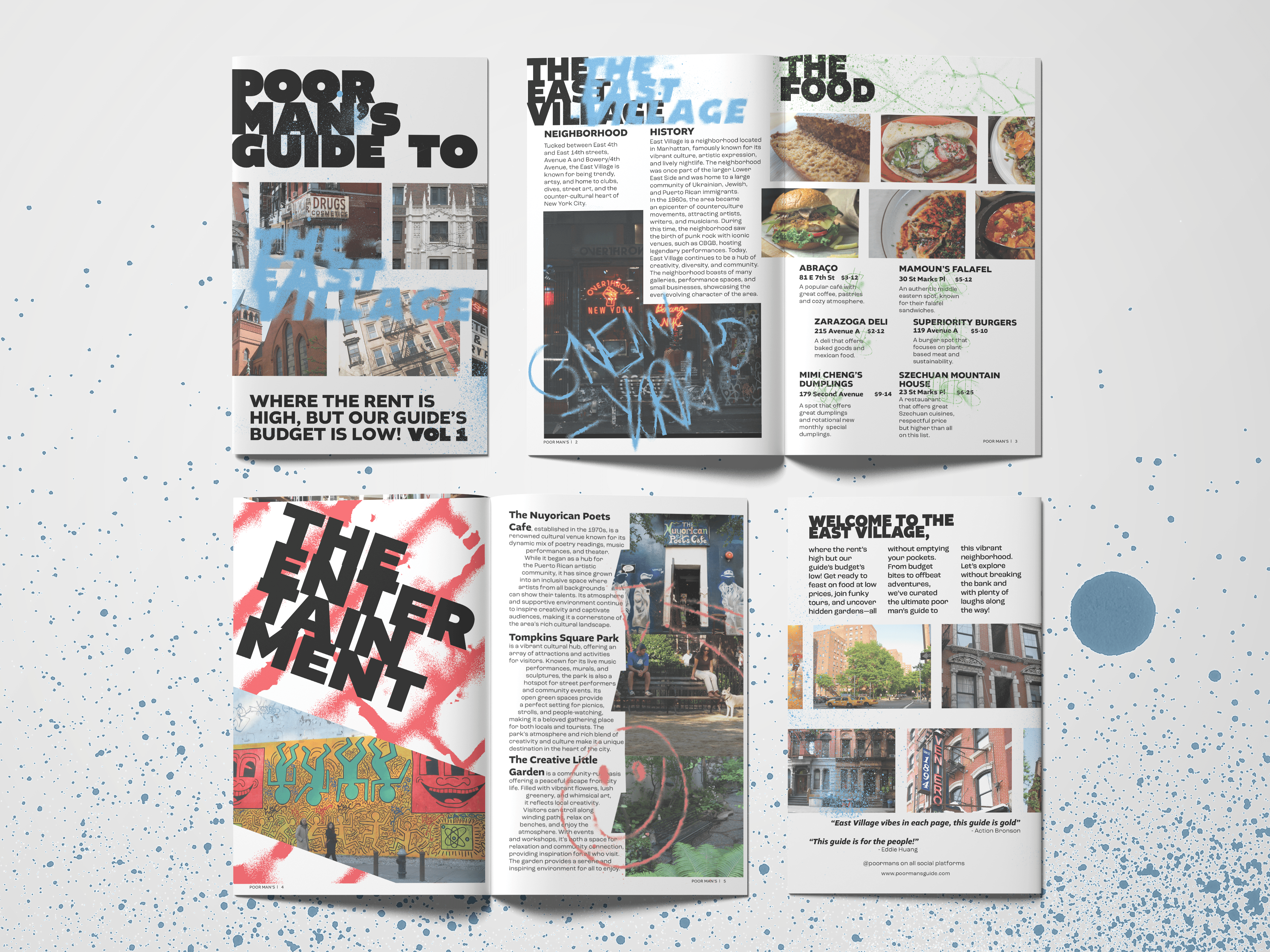 Example of Poor Man's Guide to The East Village