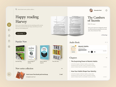 BookSphere – Modern E-Reading & Audiobook Dashboard shahriarsultan