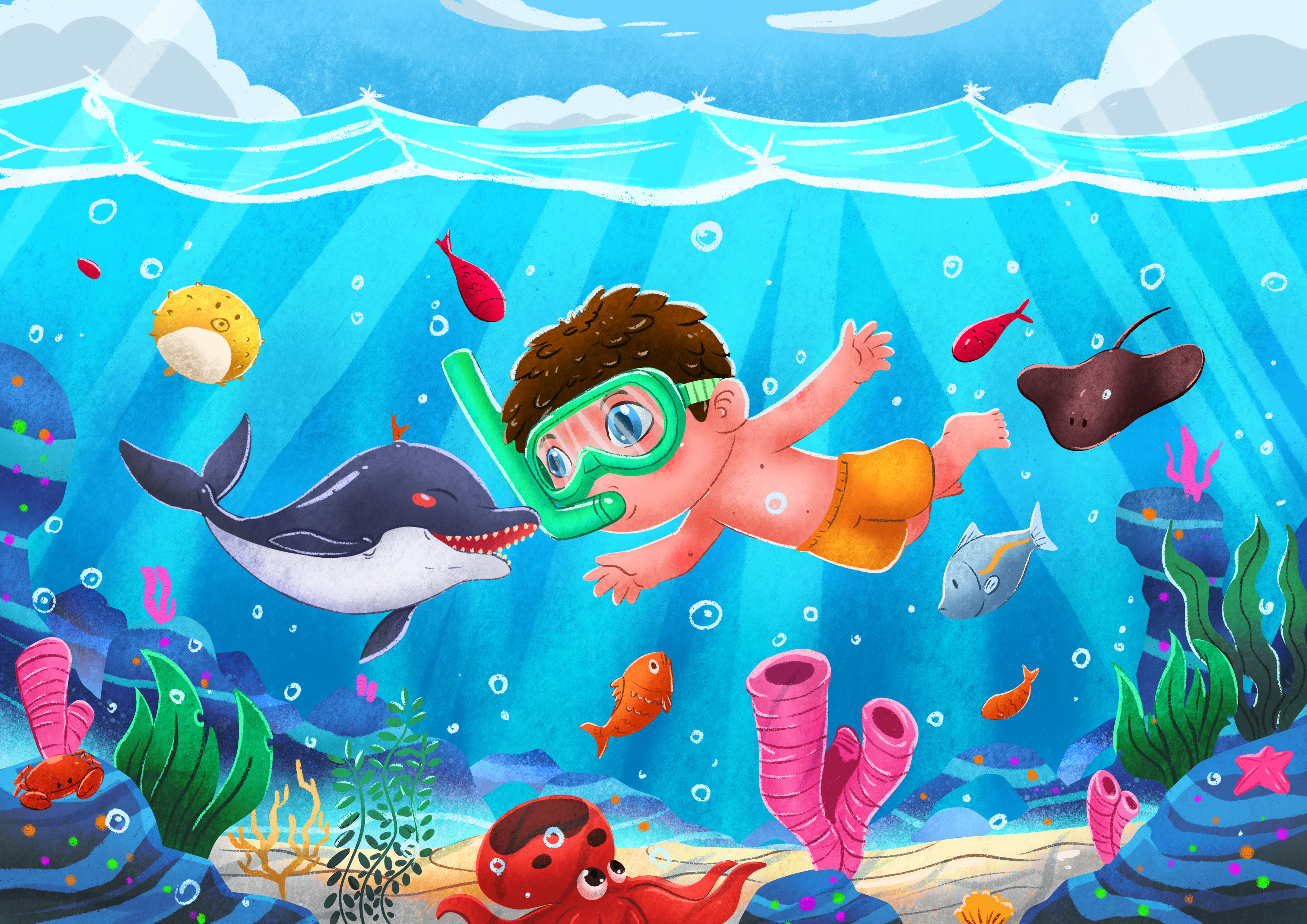 Example of Children Book Illustration