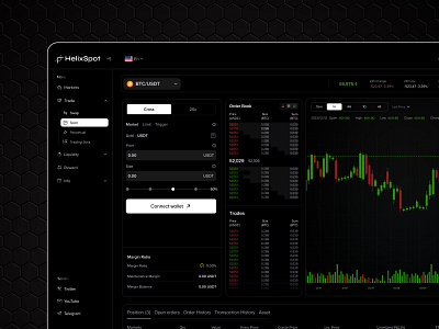 Crypto Dashboard crypto crypto dashboard crypto exchange dashboard design dashboard interface exchange trading web dashboard