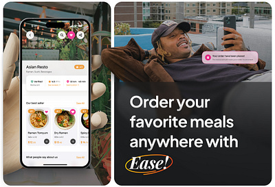 TASSTY - Premium Food Delivery Mobile App app booking delivery figma food ios mobile order resource service template ui ui kit ui8 ux