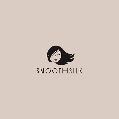 SmoothSilk: Minimalist Women’s Face with Waving Hair Logo Design brand identity branding creative design design logo graphic graphic design icon illustration logo logo design logos logotype mascot minimal minimalist modern simple timeless unique