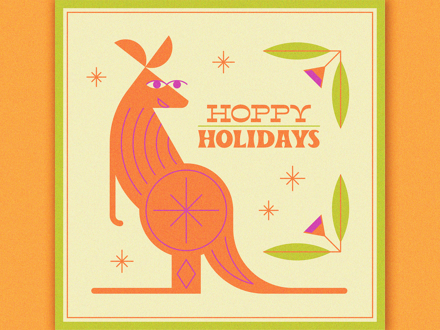 Hoppy Holidays by P. Wilson on Dribbble