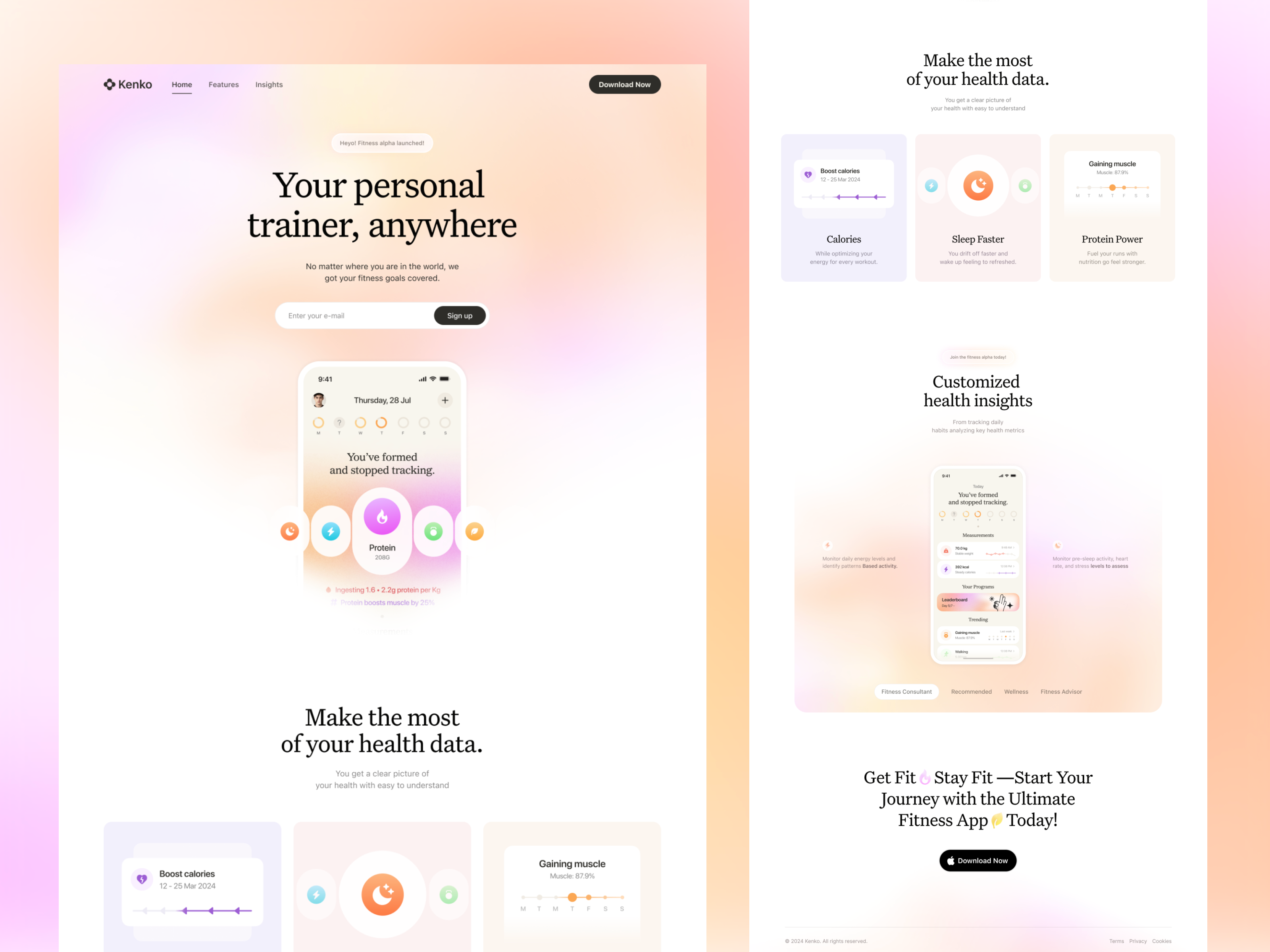 Example of Landing Page Design