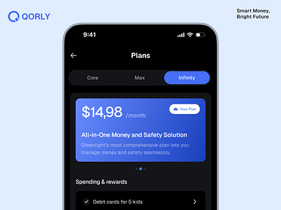 Pricing Plans app app design finance finance app fintech mobile app plans pricing pricing plans subscription ui