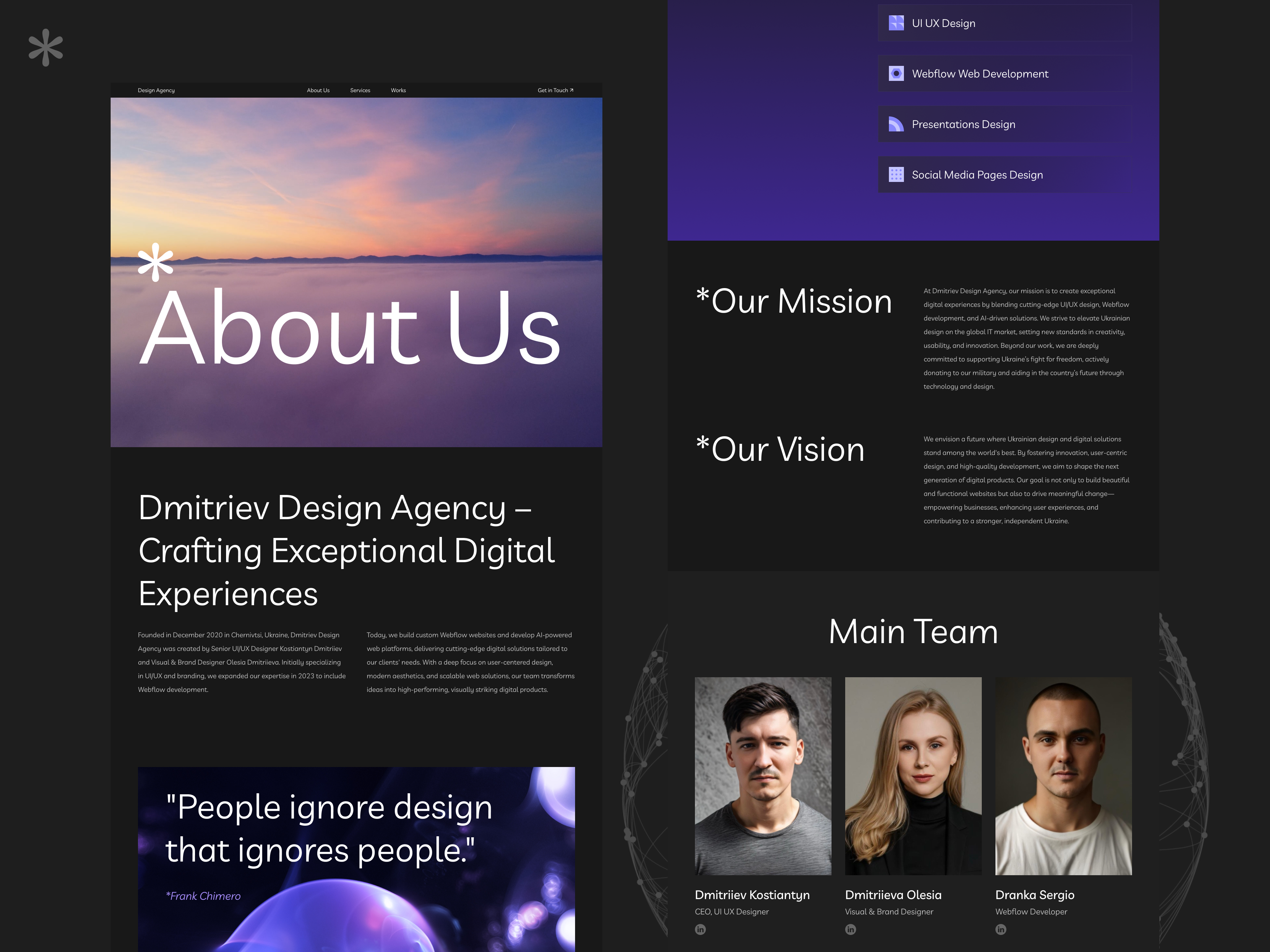 Example of Corporate Website Design & Development